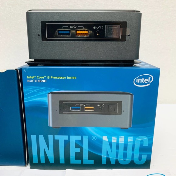 Intel NUC Mini PC NUC7i3BNH Core i3 2.40GHz 8Gb Ram 240Gb SSD Windows 10 - Picture 3 of 10